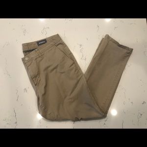 Bonobos Chino Khaki Tailored Pants 36/30